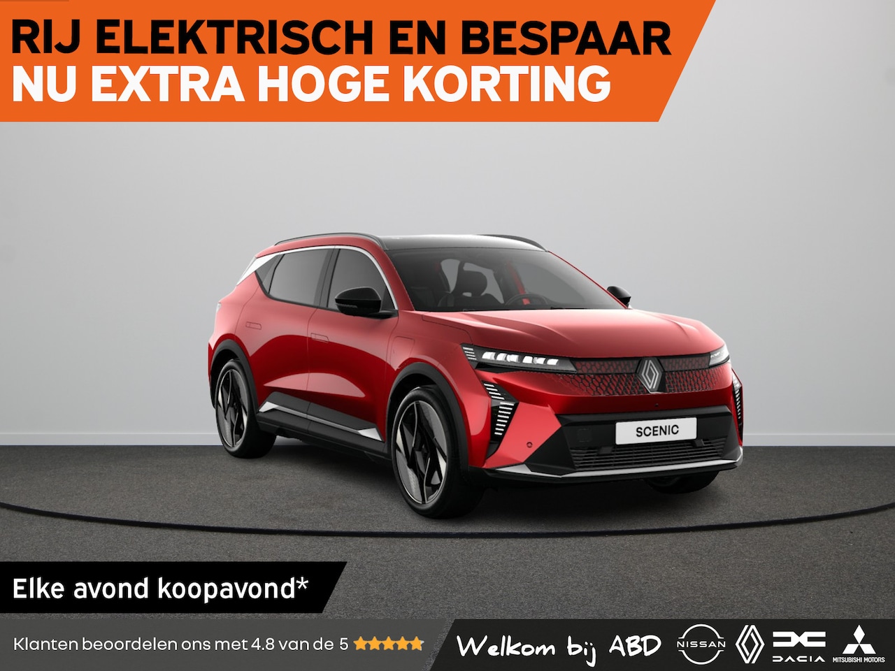 Renault Scenic E-Tech - Iconic Long range | Achteruitrijcamera | Adaptive Vision LED koplampen met geïntegreerde m - AutoWereld.nl
