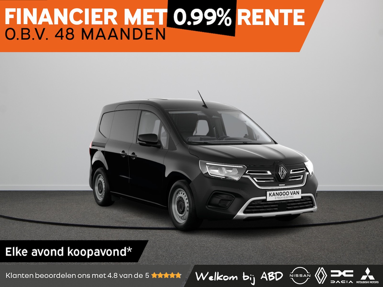 Renault Kangoo - Extra 44 kWh | Achteruitrijcamera | Easy & Safe driving pack (incl. EASY LINK navigatiesys - AutoWereld.nl