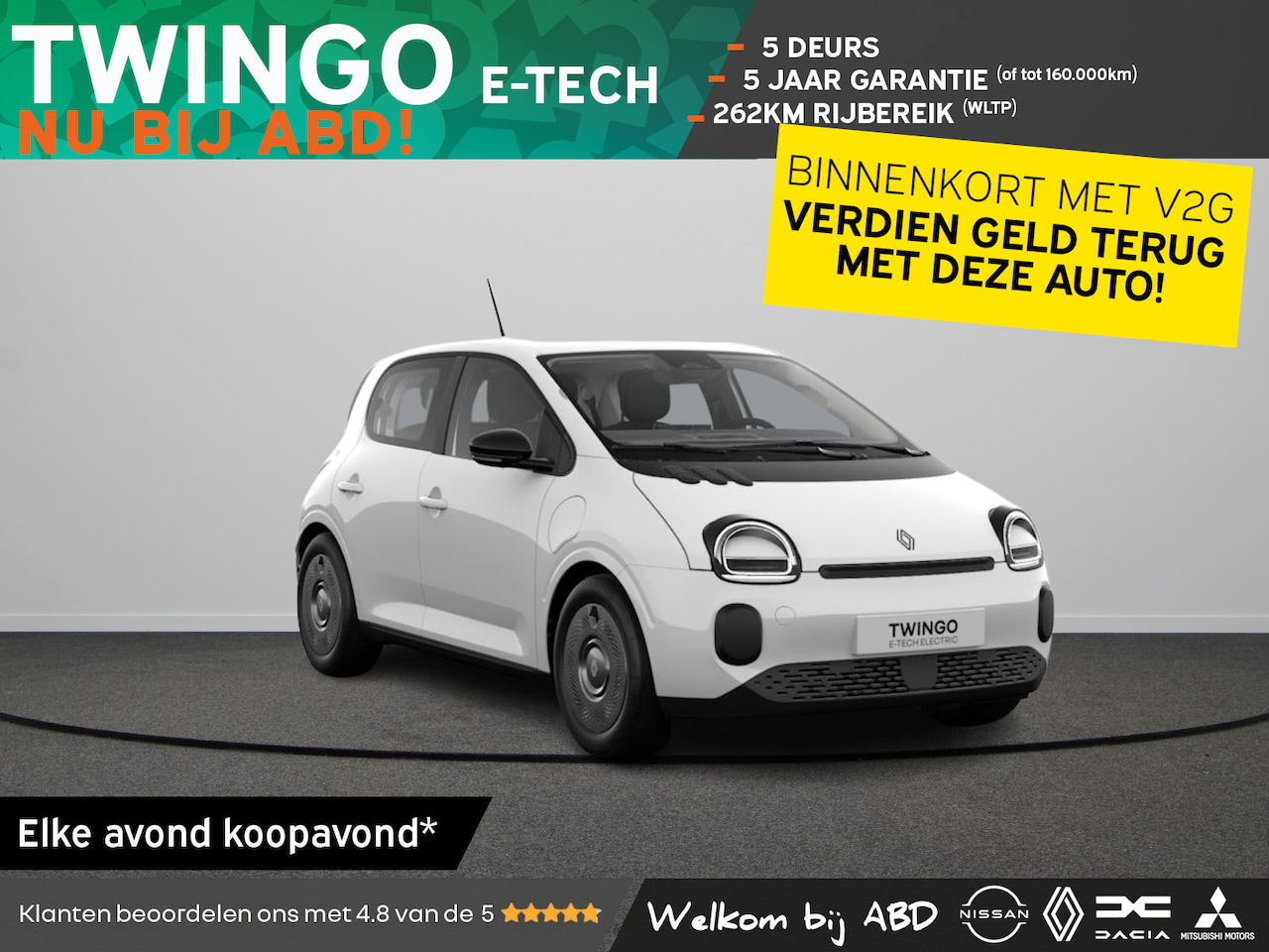 Renault Twingo - Evolution Urban range | LED-achterlichten | LED-dagrijverlichting met specifiek vormgegeve - AutoWereld.nl