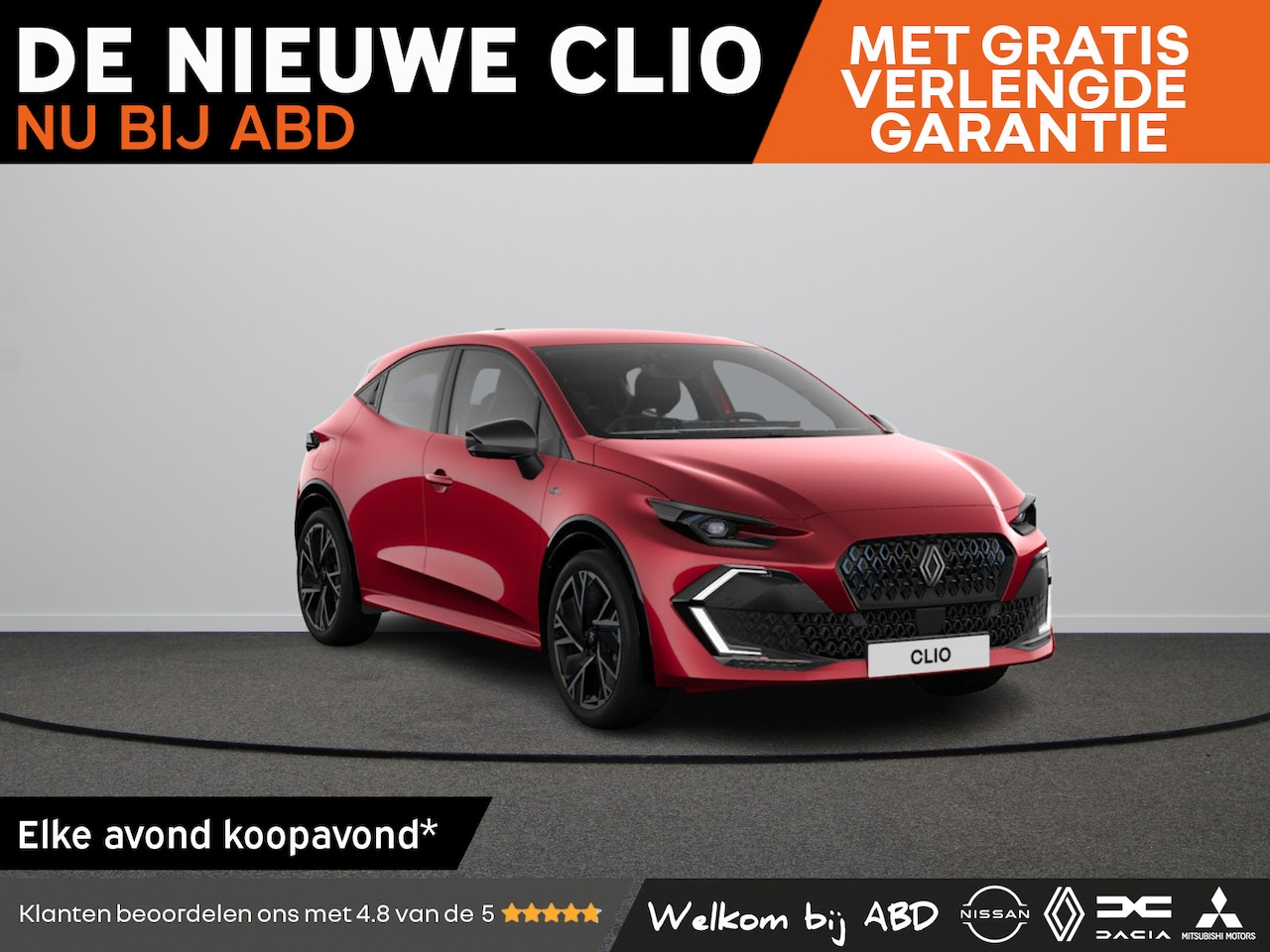 Renault Clio - esprit Alpine Full hybrid | Achteruitrijcamera | Draadloze telefoonoplader met magsafe tec - AutoWereld.nl