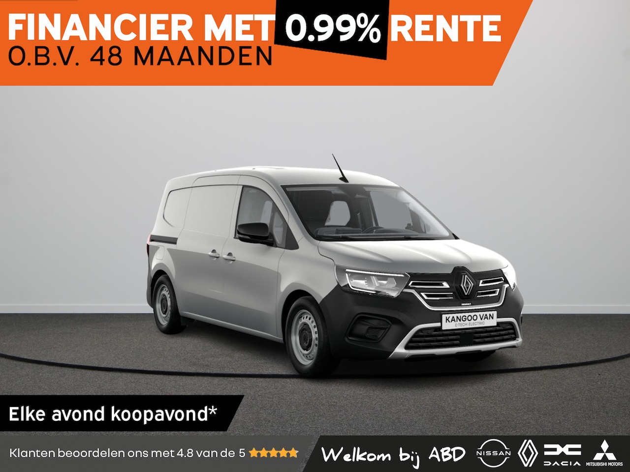 Renault Kangoo - Extra 44 kWh | Achteruitrijcamera | Easy & Safe driving pack (incl. EASY LINK navigatiesys - AutoWereld.nl