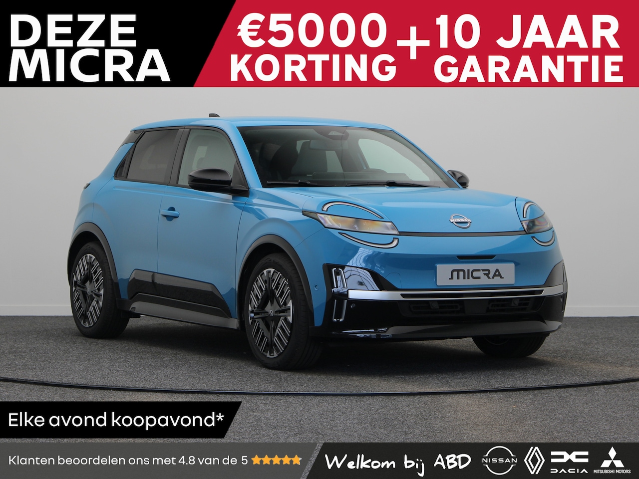Nissan Micra - Advance + Interieur "Chill" 52 kWh | Achteruitrijcamera | Draadloze Apple Carplay® & Andro - AutoWereld.nl