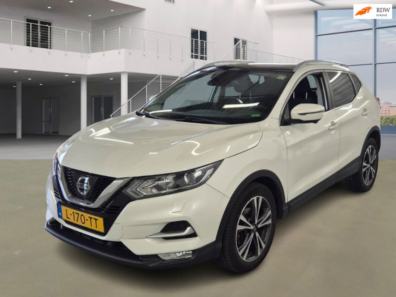 Nissan Qashqai - 1.2 Acenta|AUT|360•|STOELVERW|PANO|PDC| - AutoWereld.nl