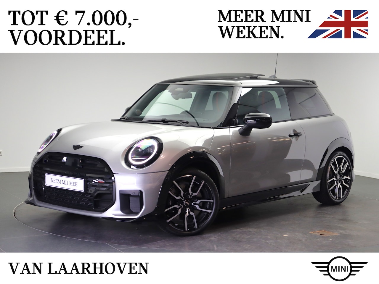 MINI 3-Deurs - Hatchback Cooper S Automaat / John Cooper Works / Pakket XL / 18" JCW Lap Spoke 2-tone - AutoWereld.nl