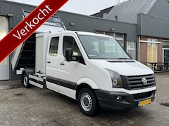 Volkswagen Crafter - 2.0 TDI Maxi Kipper 3500kg trekgewicht Euro 6 Airco Cruise controle 6-Persoons Telefoonver