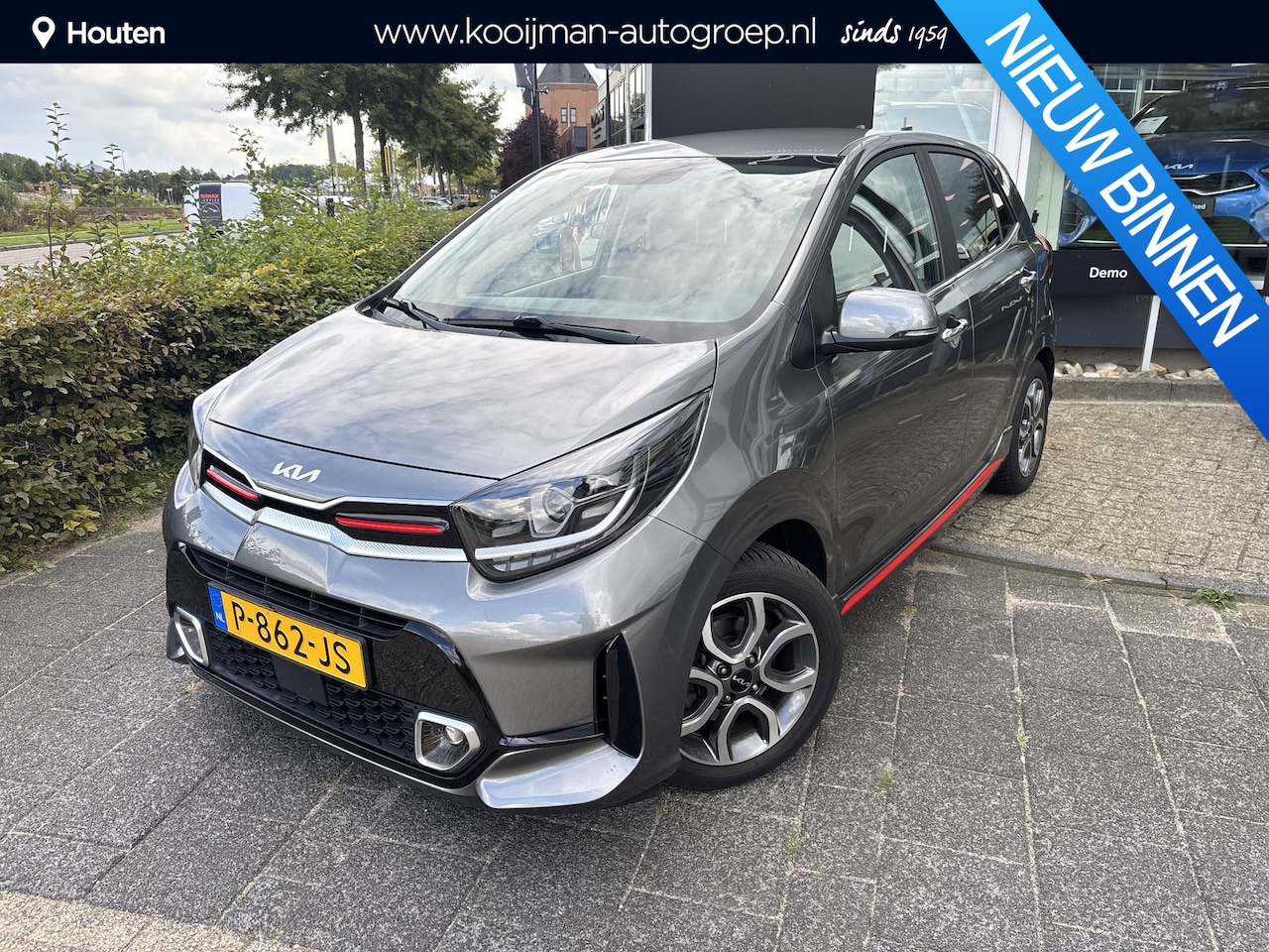 Kia Picanto - 1.0 DPi GT-Line Automaat, eerste eigenaar, dealer onderhouden, all season banden, - AutoWereld.nl