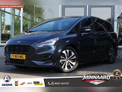 Ford S-Max - 2.5i HEV 7P|ST-Line|Hybride|BTW auto|Dealer onderh|Stuur/stoel verw|Carplay|Trekhaak|Navi|