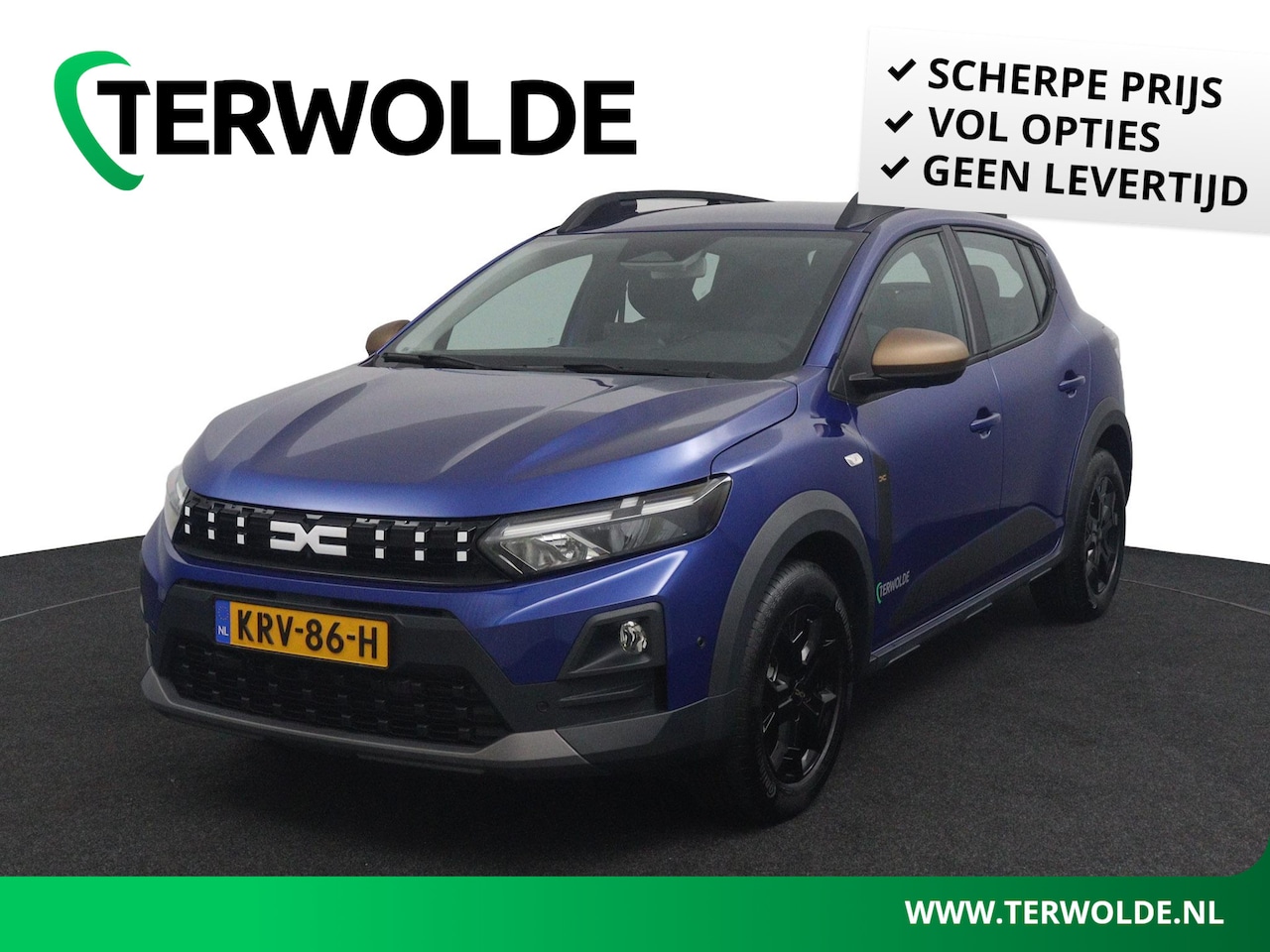 Dacia Sandero Stepway - TCe 110 Stepway limited edition | 360 Camera | Navigatie | Climate Control | - AutoWereld.nl