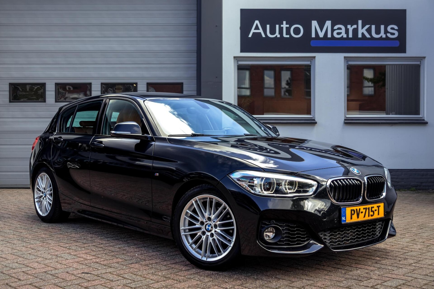 BMW 1-serie - 118i M-Sport AUT|Shadowline|LED|Leder|Stoelverwarming - AutoWereld.nl