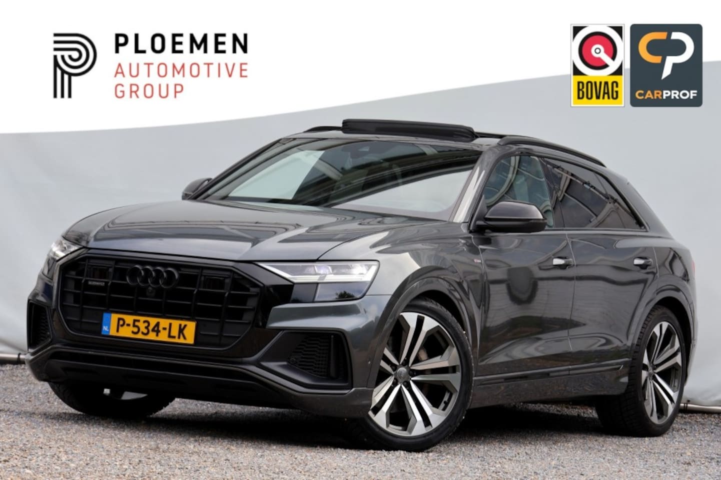 Audi Q8 - 55 TFSI Quattro Pro Line S - 340 pk **Pano / Bang Olufsen / Trekhaak - AutoWereld.nl