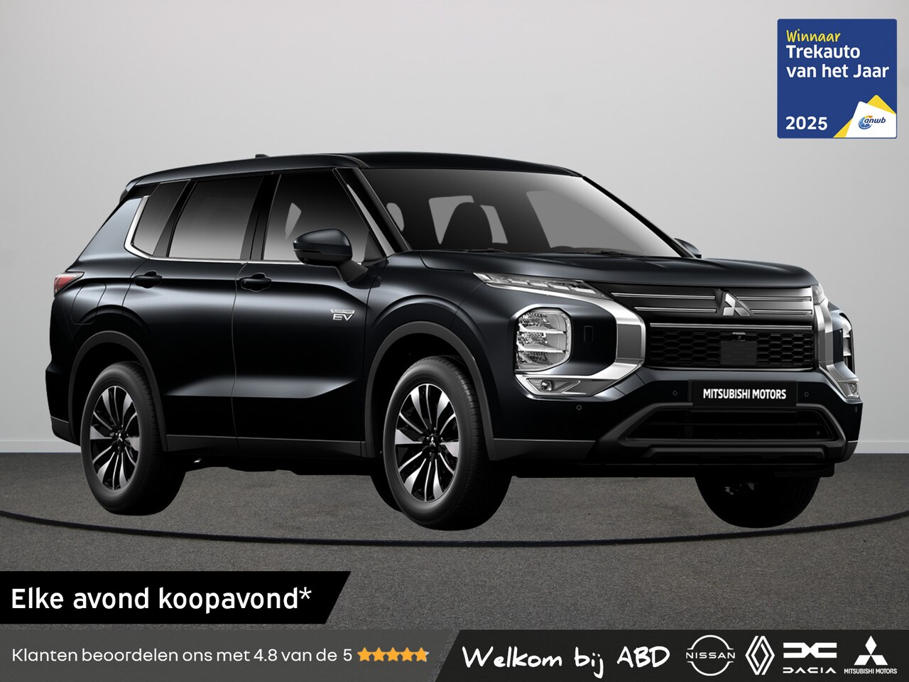 Mitsubishi Outlander - Instyle 2.4 Plug-in Hybride | Adaptive Cruise Control (ACC) | Blind Spot Warning (BSW) | H - AutoWereld.nl