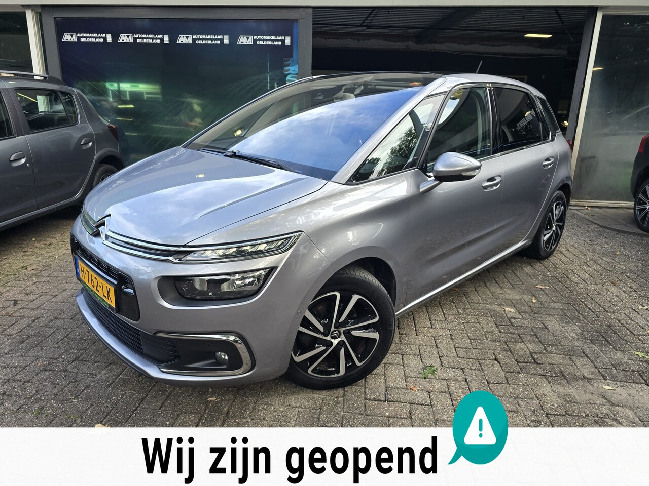Citroën C4 SpaceTourer - 1.2 131 PK Shine | 2E EIGENAAR |3/6 OF 12MND GARANTIE | AUTOMAAT | AIRCO | CRUISE | CAMERA - AutoWereld.nl