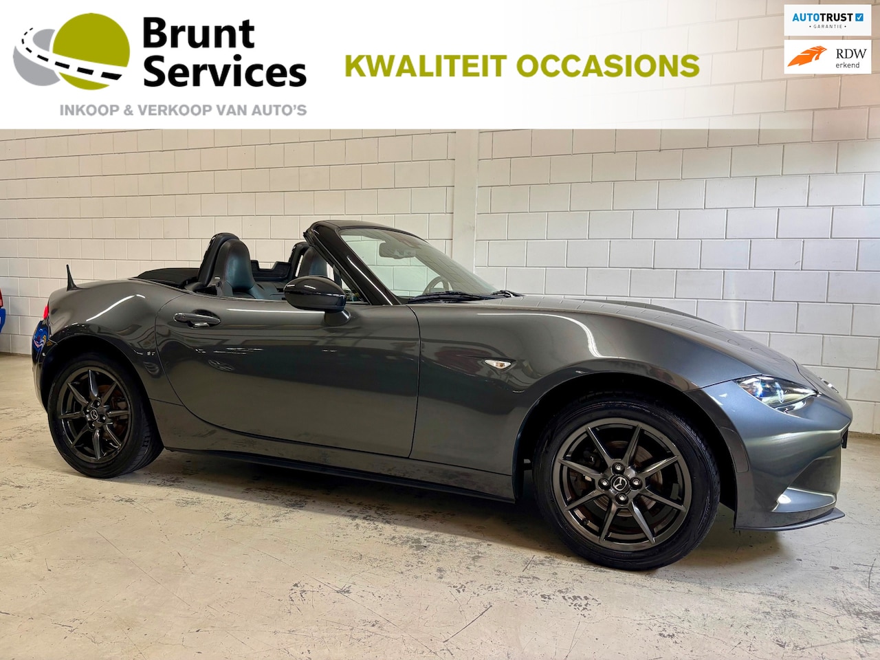 Mazda MX-5 - 1.5 SkyActiv-G 131 GT-M Bj16|Leder|Bose|Pdc|Navi|Vol opties !! - AutoWereld.nl