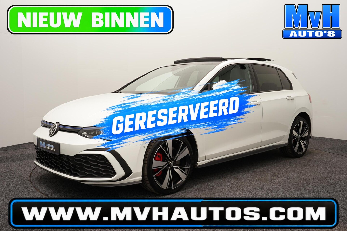 Volkswagen Golf - 1.4 PHEV GTE|IQ|PANO|CAM|STOEL/STUUR.VERW|89%SOH - AutoWereld.nl