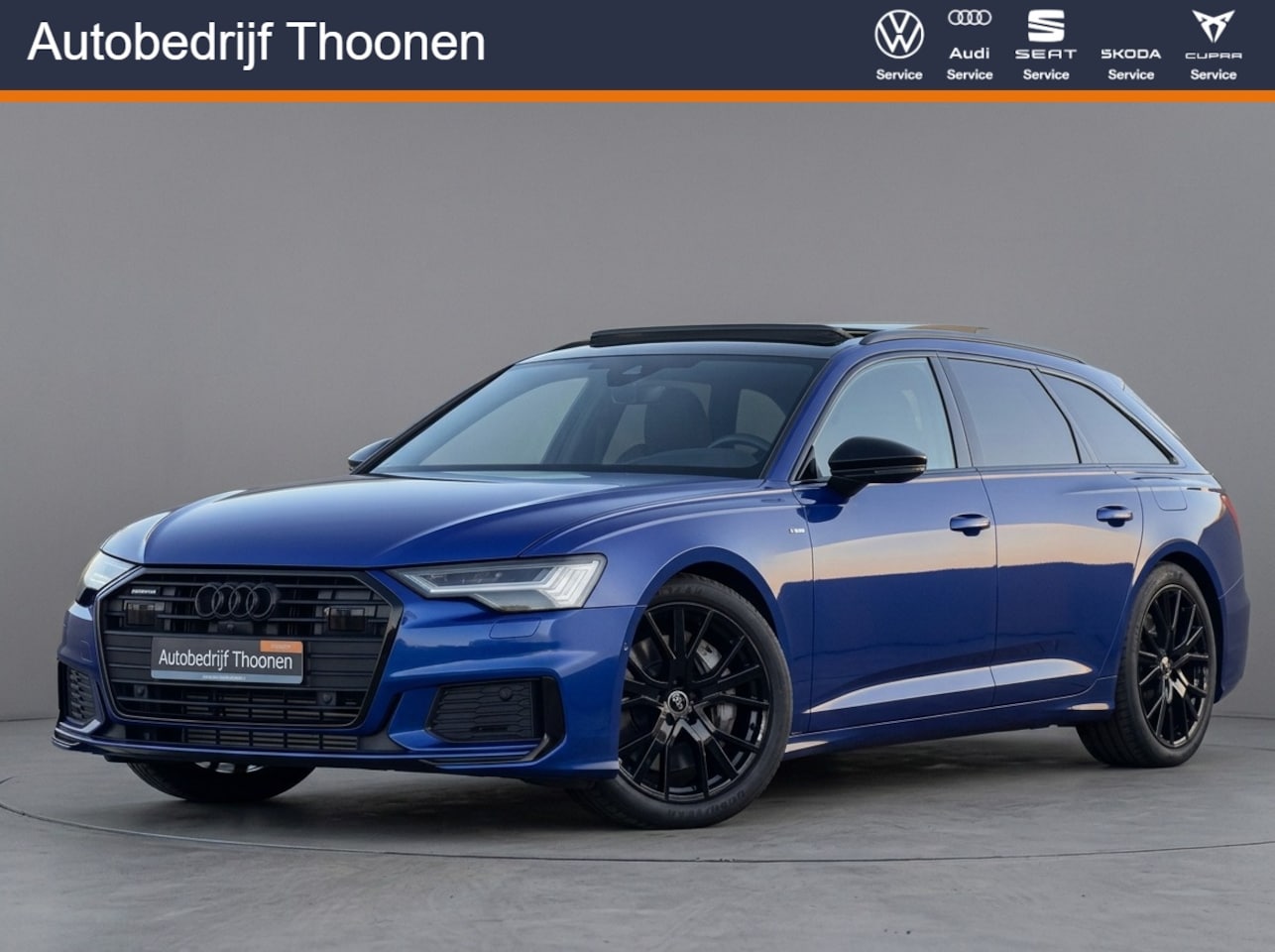 Audi A6 Avant - 50 TFSI e quattro S edition | Trekhaak | B&O | Carbon - AutoWereld.nl