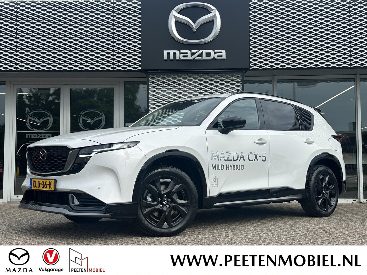 Mazda CX-5 - 2.5 E-SKYACTIV G 141 M HYBRID Homura | PANO | TREKHAAK | AERO PAKKET | - AutoWereld.nl