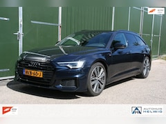 Audi A6 Avant - 50 TFSI e quattro S edition 3 x S-LINE, SOH 100% ZWART LEER SPORT, PANORAMADAK, CAMERA, NA