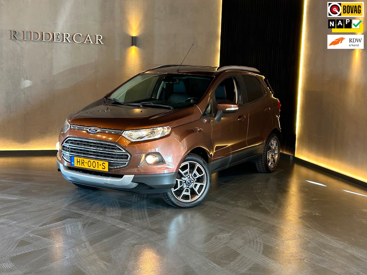Ford EcoSport - 1.0 EcoBoost Titanium|GARANTIE|2E EIG|NAP|STOELVERW|AIRCO|PARK SENS|TREKHAAK| - AutoWereld.nl