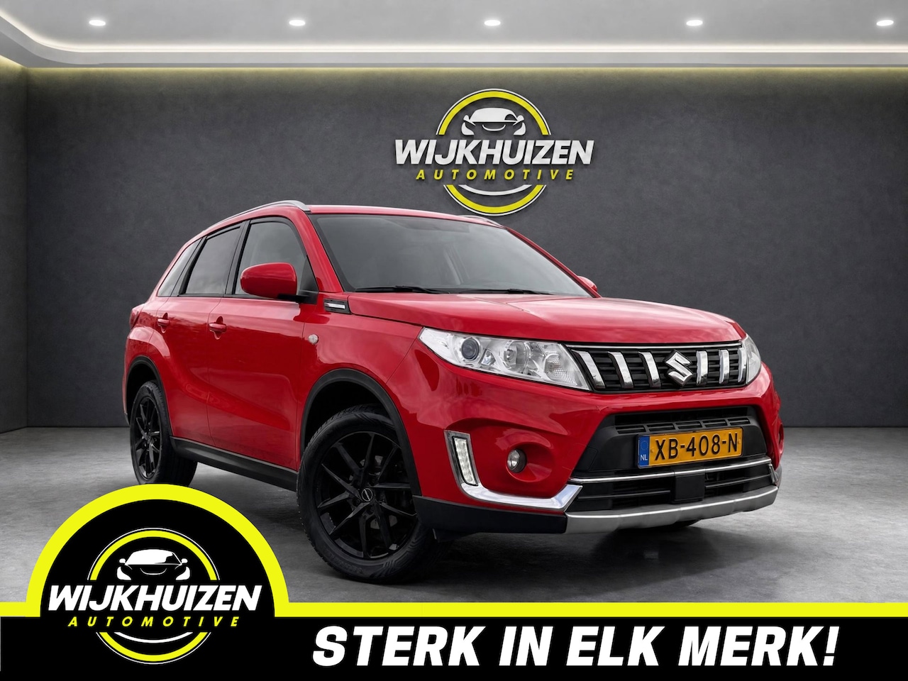 Suzuki Vitara - 1.0 Boosterjet Blackline met Climate !!! Camera !!! Cruise !!! Vol Opties !!! - AutoWereld.nl
