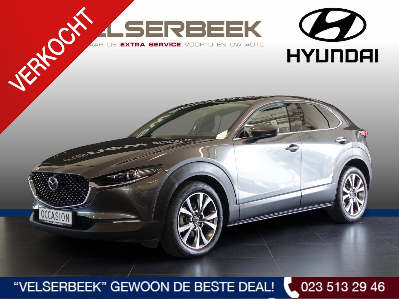 Mazda CX-30 - 2.0 e-SkyActiv-X M Hybrid Luxury *Automaat * - AutoWereld.nl