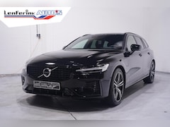 Volvo V60 - 2.0 T6 Recharge AWD R-Design SOH 90% Black-line private-glas Navigatie electr achterklep a