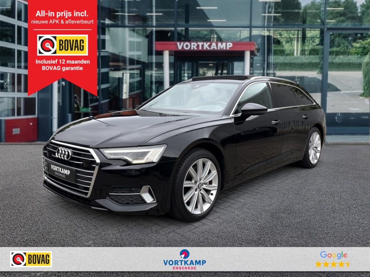 Audi A6 - 45 TFSI QUATTRO SPORT PANO-DAK/LEDER/CAMERA/TREKHAAK/ACC - AutoWereld.nl