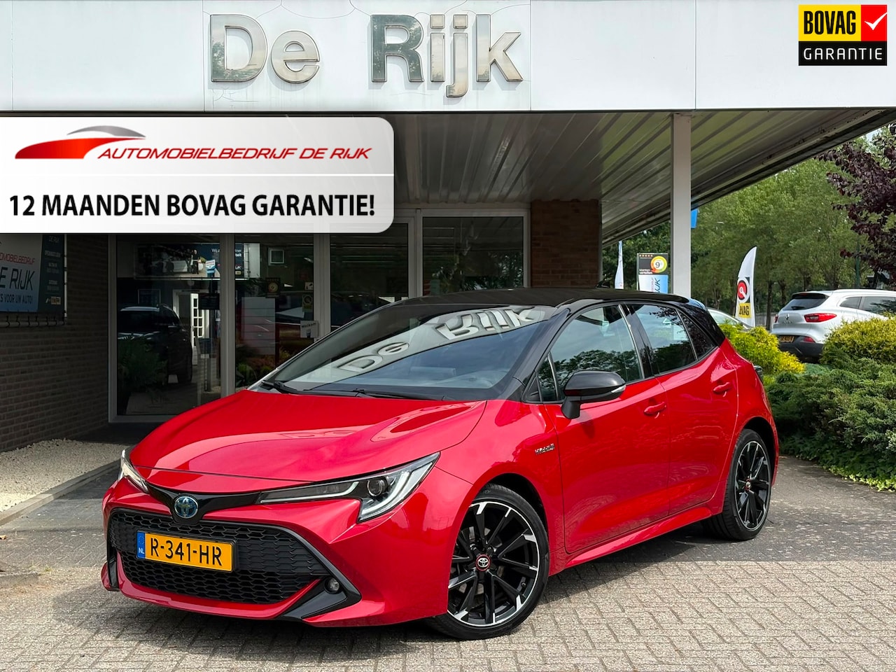 Toyota Corolla - 1.8 Hybrid Two-Tone | Carplay/Android, Navi, Camera, Cruise, 18'' LMV, Climate, Licht/Rege - AutoWereld.nl