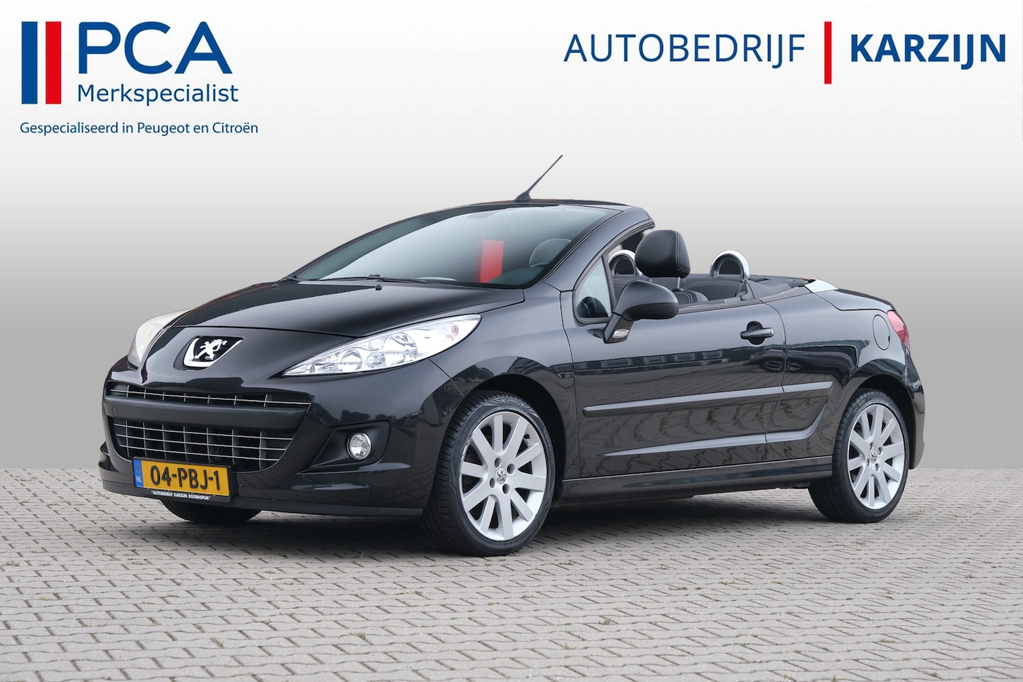 Peugeot 207 CC - 1.6 VTi Noir & Blanc - AutoWereld.nl