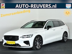 Volvo V60 - 2.0 T6 Plug-in hybrid AWD Plus Dark Navi / CarPlay / Leder / Memory / DAB / Trekhaak