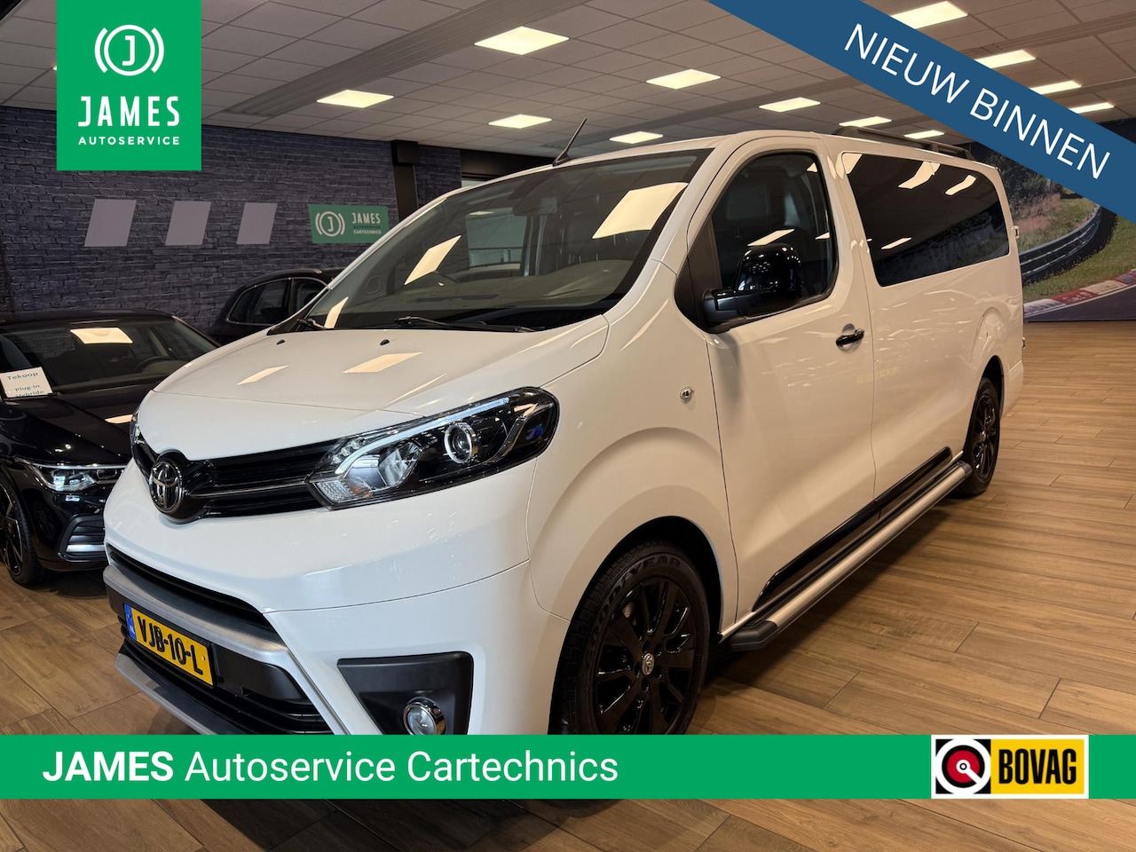 Toyota PROACE Long Worker - 2.0 D-4D Black Line |EURO 6|CARPLAY|CLIMA|TREKHAAK|A.CAMERA|PDC| - AutoWereld.nl
