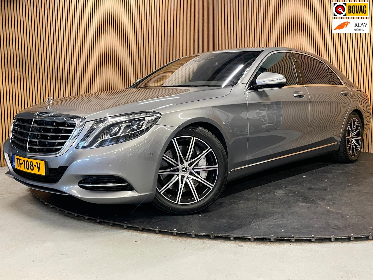 Mercedes-Benz S-klasse - 500 PLUG-IN HYBRID Lang Prestige Plus|ACC|LEDER|MASSAGE|MEMORY|STOELVERW|STOELVENT|SFEERVE - AutoWereld.nl