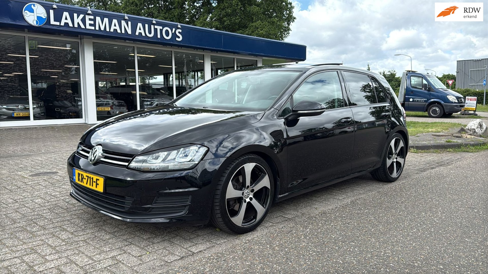 Volkswagen Golf - 1.2 TSI Blackline Pano Leder Xenon R-Line Huurkoop Inruil APK Garantie - AutoWereld.nl