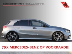 Mercedes-Benz A-klasse - 180 AUT7 AMG LINE NIGHT PAKKET PANORAMADAK CARPLAY <<NL AUTO>>