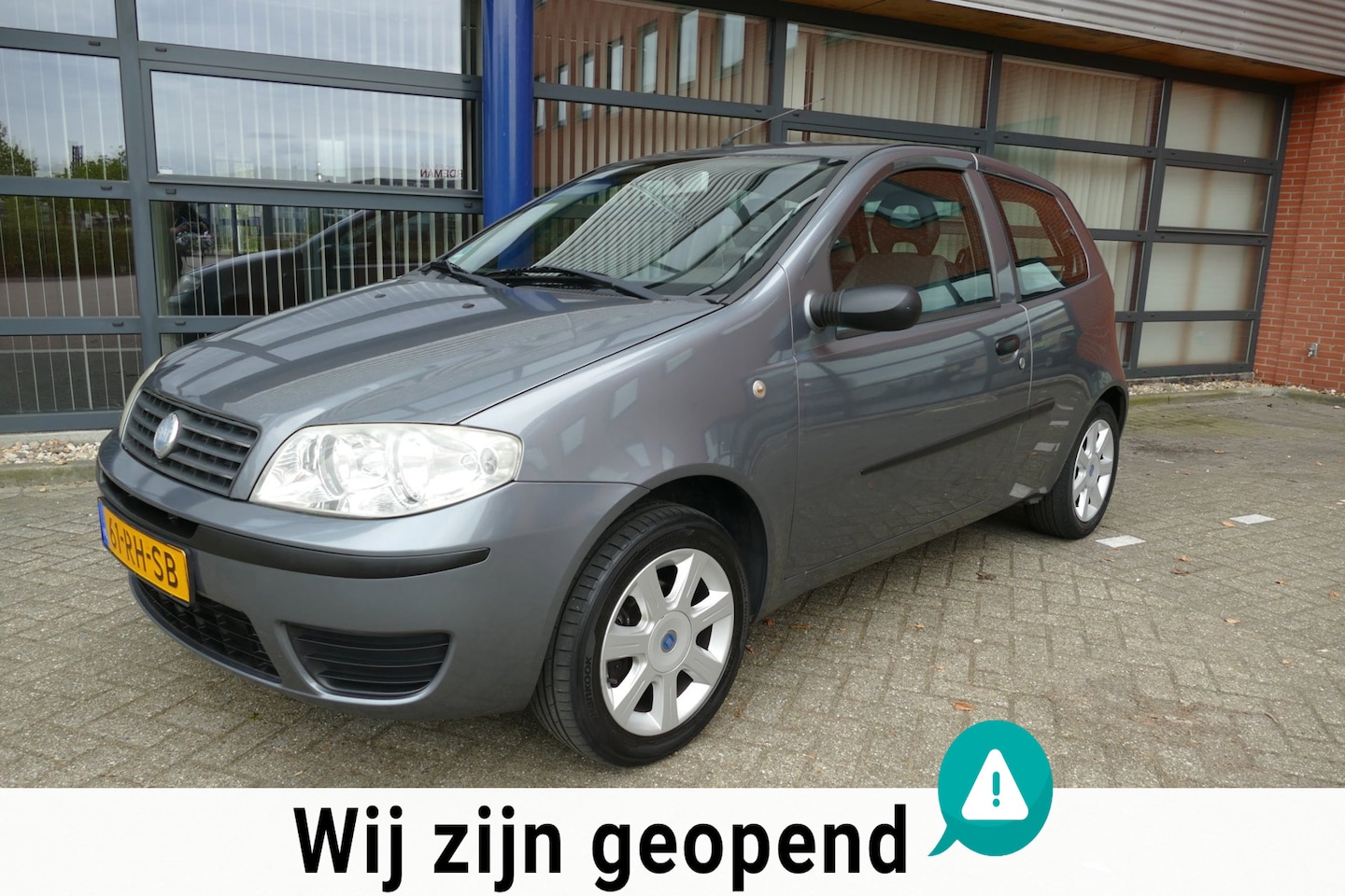 Fiat Punto - 1.2 Young Airco Apk 17-04-2027 Stuurbekrachtiging - AutoWereld.nl