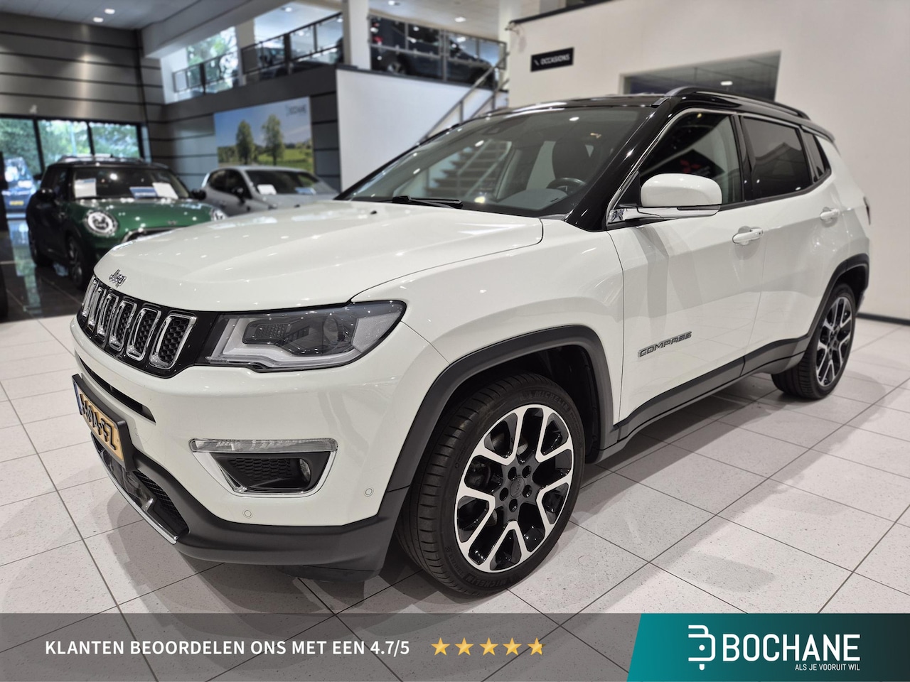 Jeep Compass - 1.3T Limited | Trekhaak | Camera | Navigatie | Cruise Control | - AutoWereld.nl