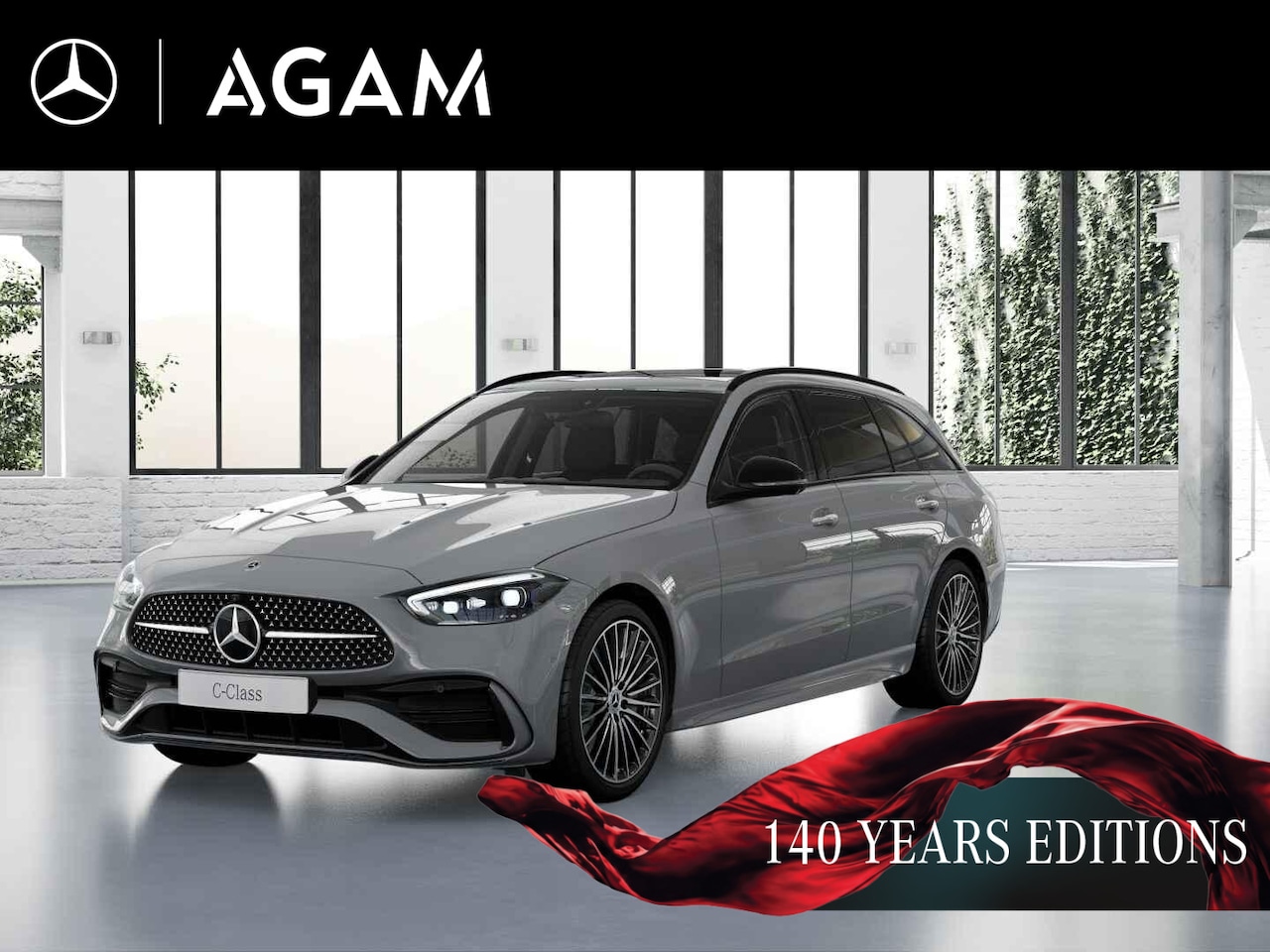 Mercedes-Benz C-klasse Estate - 300 e 140 Years Edition 300 e 140 Years Edition - AutoWereld.nl