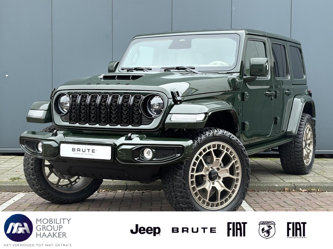 Jeep Wrangler Unlimited - Brute 4xe 380 Sahara | BRUTE Active Suspension System | Individual Kleur | Apple-Android - AutoWereld.nl