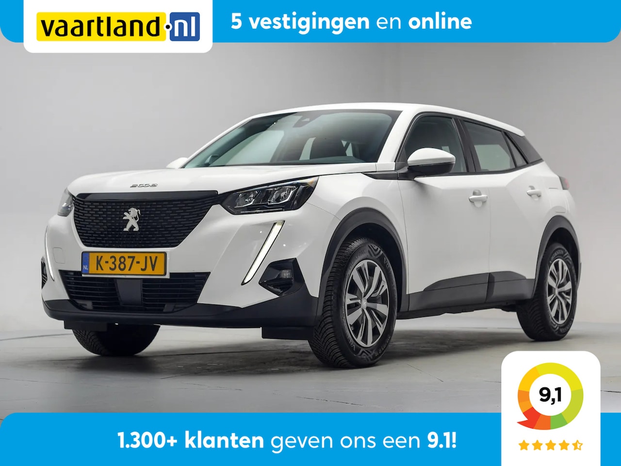 Peugeot 2008 - 1.2 PureTech Active [ Apple/Android DAB+ Cruise control ] - AutoWereld.nl