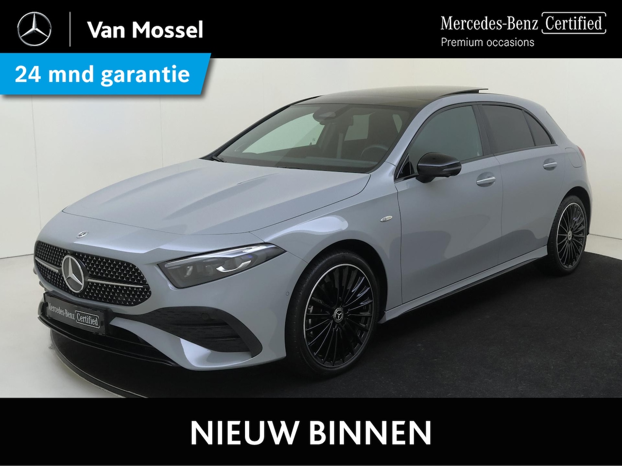 Mercedes-Benz A-klasse - 250 e Star Edition AMG Line Alpine Grey /Panoramadak /19 Inch /Memory - AutoWereld.nl