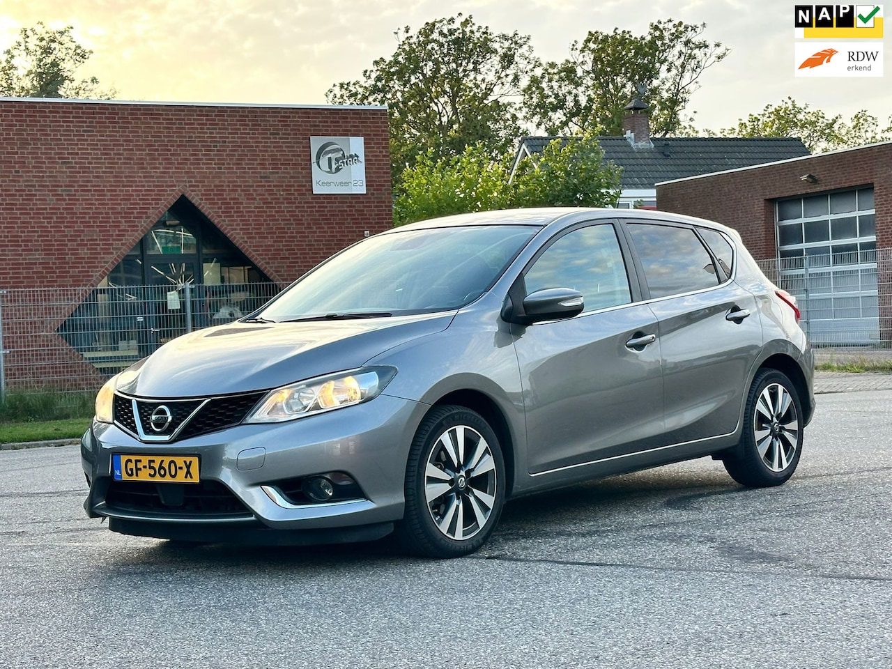 Nissan Pulsar - 1.2 DIG-T Connect Edition Automaat*Achteruit camera*1e eigenaar*53.000 NAP*Navigatie*Cruis - AutoWereld.nl