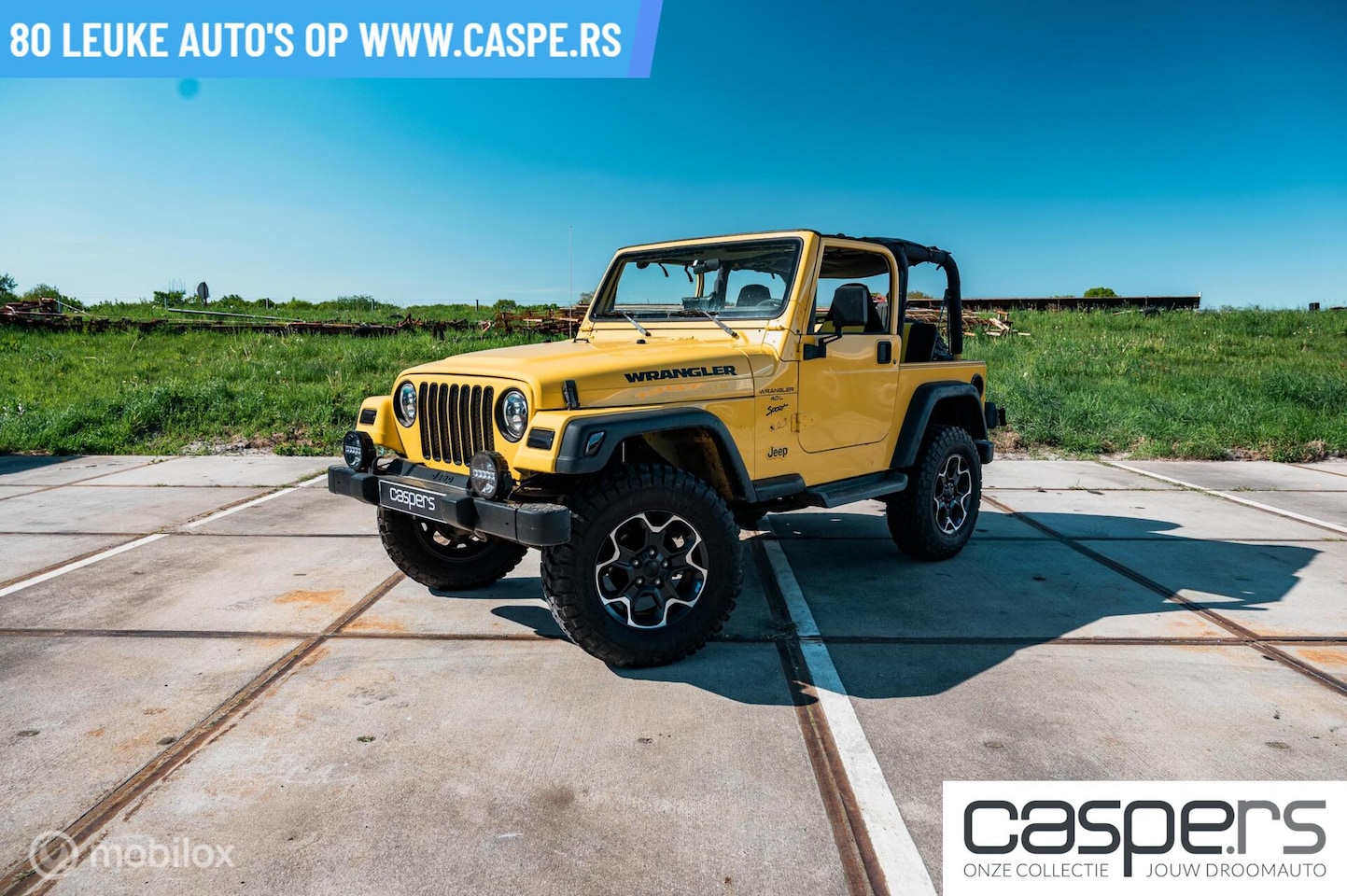 Jeep Wrangler - 4.0i incl. Hardtop | Lift-Kit | CarPlay | AC - AutoWereld.nl