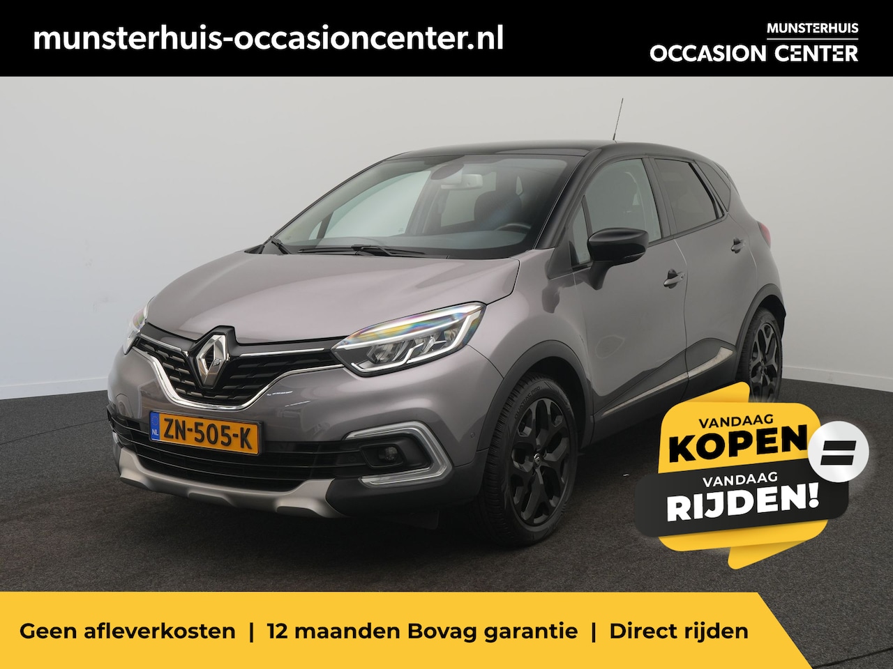 Renault Captur - TCe 150 EDC Intens - RIJKLAARPRIJS - 150 pk ! - Panoramadak - Automaat - All Seasonbanden - AutoWereld.nl