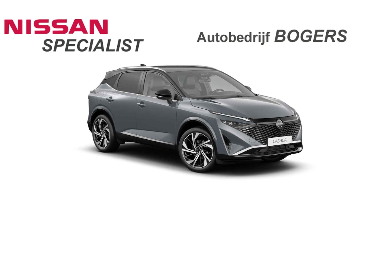 Nissan Qashqai - 1.3 MHEV Tekna Plus Automaat Navigatie, Panoramadak, 20"lm, LED, Bose, 360 Camera, Pro-Pil - AutoWereld.nl
