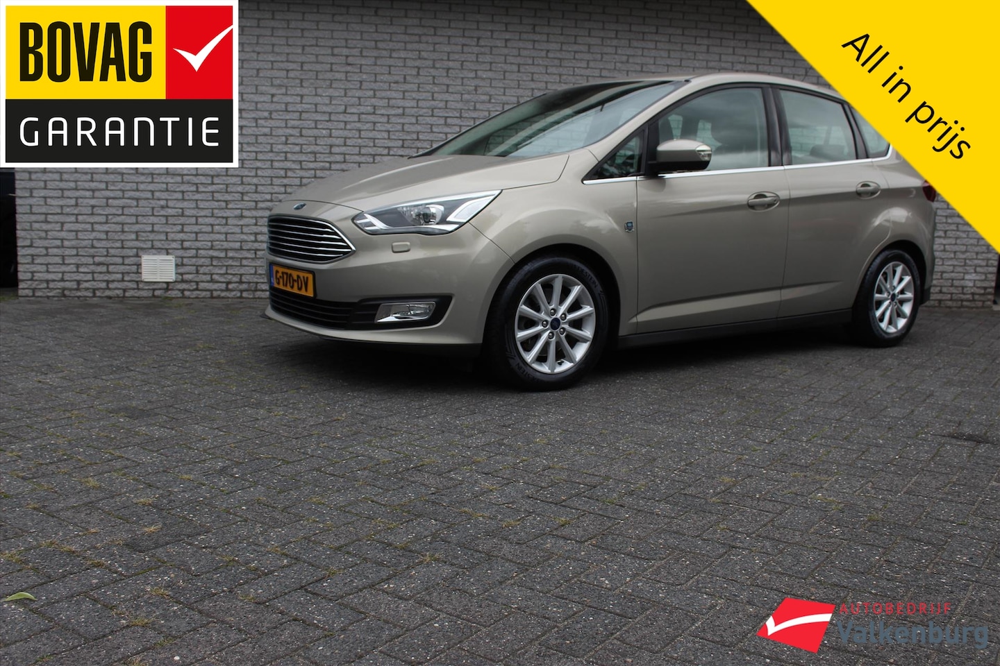Ford C-Max - 1.5 EcoBoost 150pk Titanium Edition | Trekhaak | Cruise | Stoelverwarming | PDC | NAVI - AutoWereld.nl