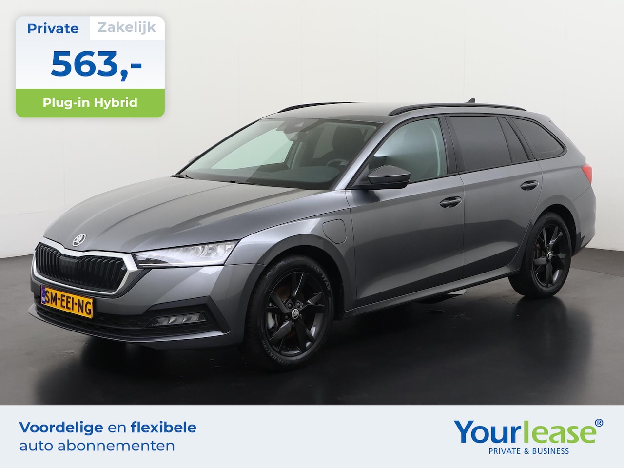 Skoda Octavia Combi - 1.4 TSI iV PHEV Ambition | All-in 563,- Private Lease | Direct uit voorraad - AutoWereld.nl