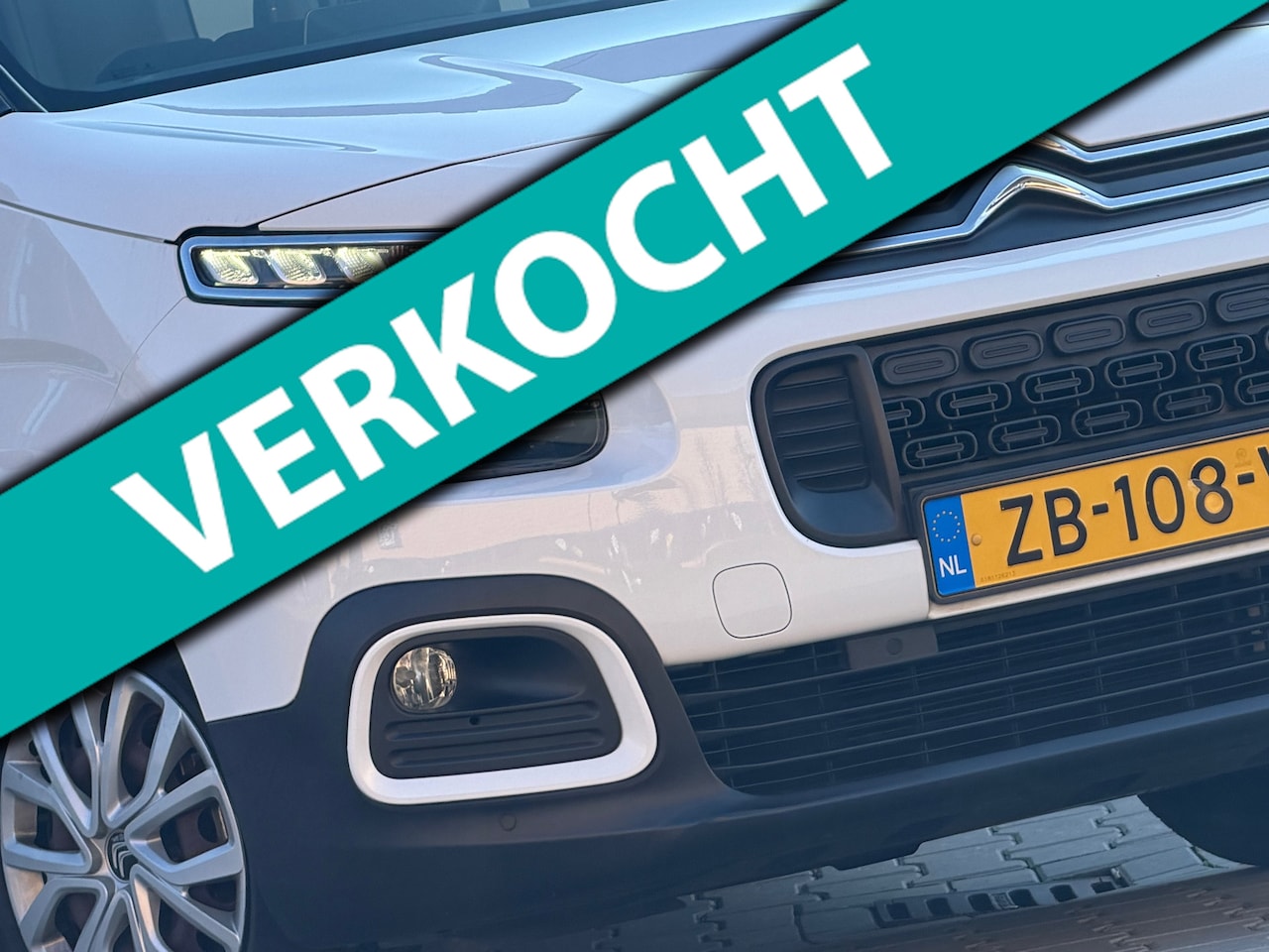 Citroën Berlingo - 1.2 PureTech Feel So Good - Blanc Glacier - Nav/Carplay/Cruise - AutoWereld.nl