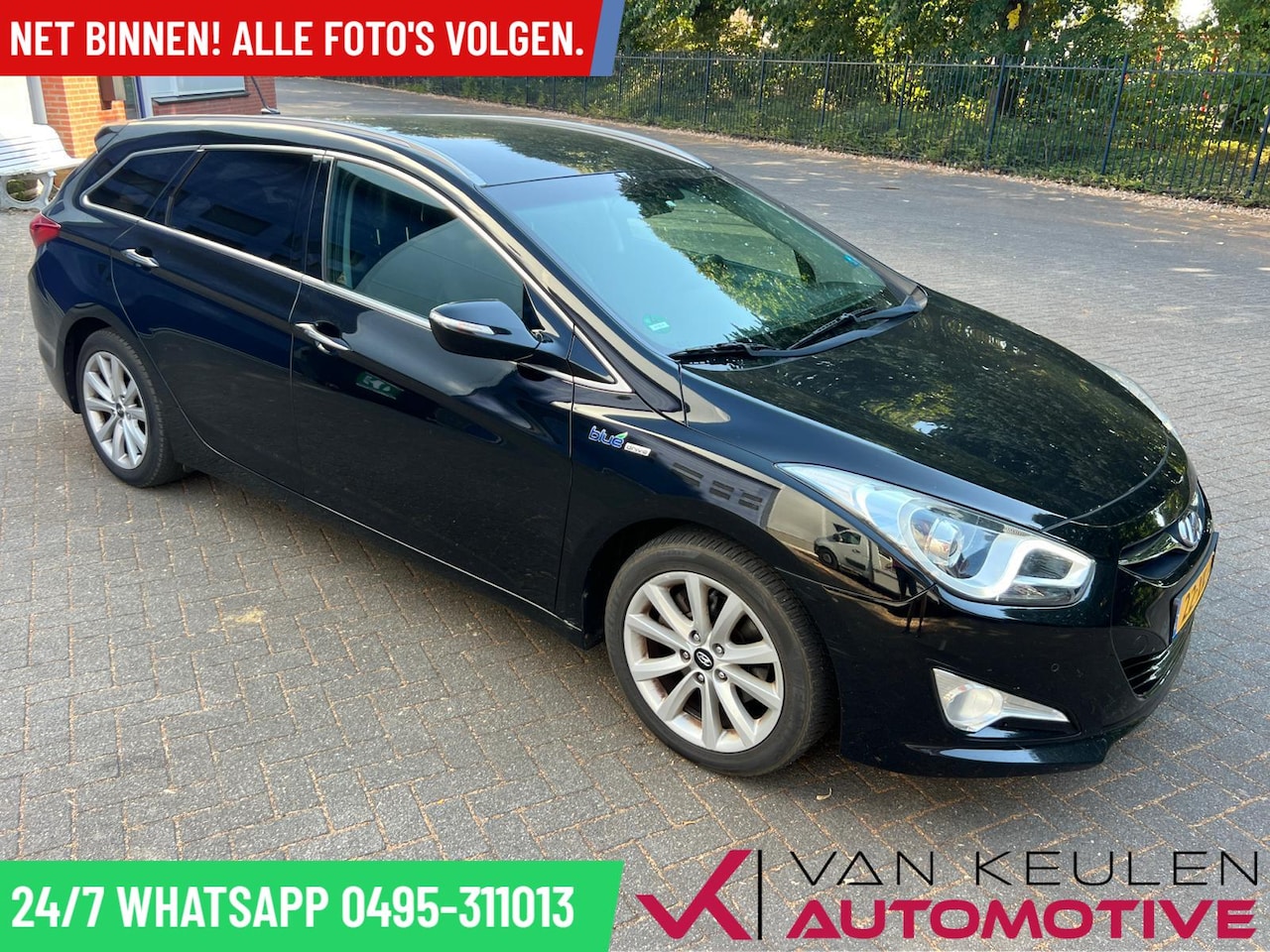Hyundai i40 - 1.6 l Zeer luxe l Keyless l Leer l Trekhaak - AutoWereld.nl