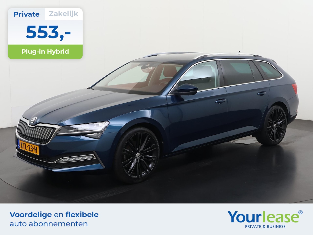 Skoda Superb Combi - 1.4 TSI iV Style | All-in 553,- Private Lease | Direct uit voorraad - AutoWereld.nl