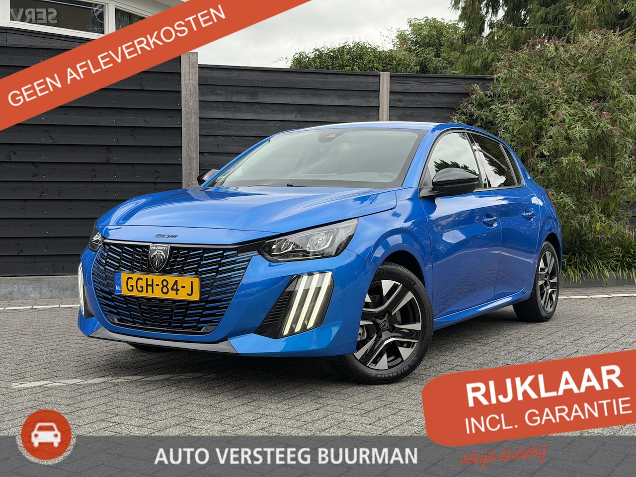 Peugeot 208 - Allure 1.2 Hybrid 100PK e-DCS6 Automaat Navigatie, Achteruitrijcamera, Keyless, Stoelverwa - AutoWereld.nl