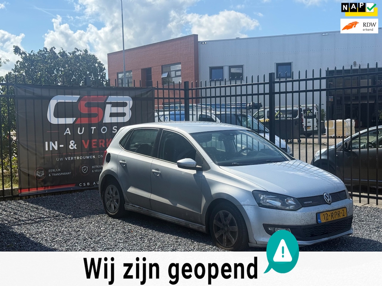 Volkswagen Polo - 1.2 TDI BlueMotion Comfortline AIRCO!NAVI!TURBO DEFECT! - AutoWereld.nl
